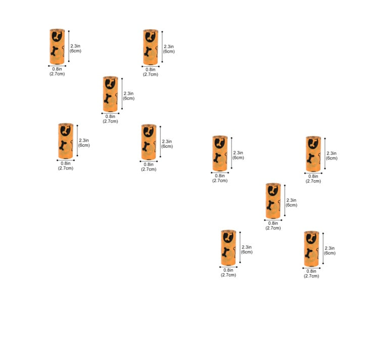 Eco Dog Poop Bags – Leak-Proof, Degradable with Dispenser