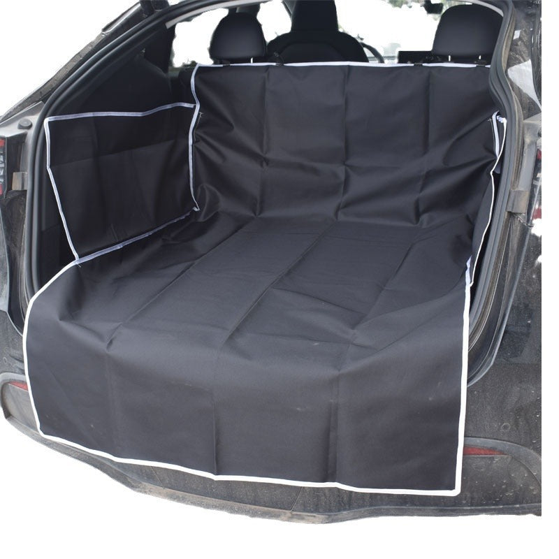 Waterproof Dog Car Mat – Rear Seat & Trunk Cover