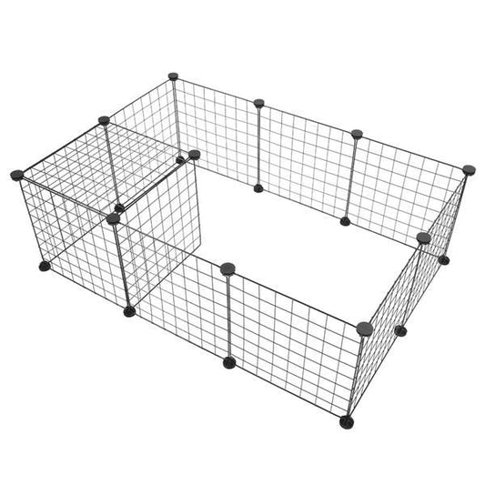 Pet Playpen – Metal Cage Fence for Small Animals, Indoor Use
