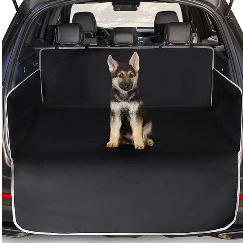 Waterproof Dog Car Mat – Rear Seat & Trunk Cover