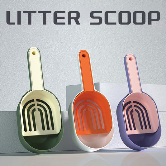 Durable Cat Litter Scoop for Easy & Hygienic Cleaning