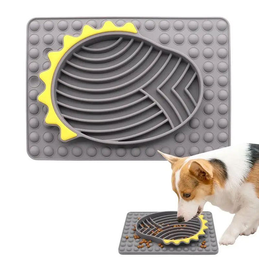 Slow Feeder  For Pets Slow Eating Smooth Texture Lick Pad For Pet Dog Puppy Cat Kitten
