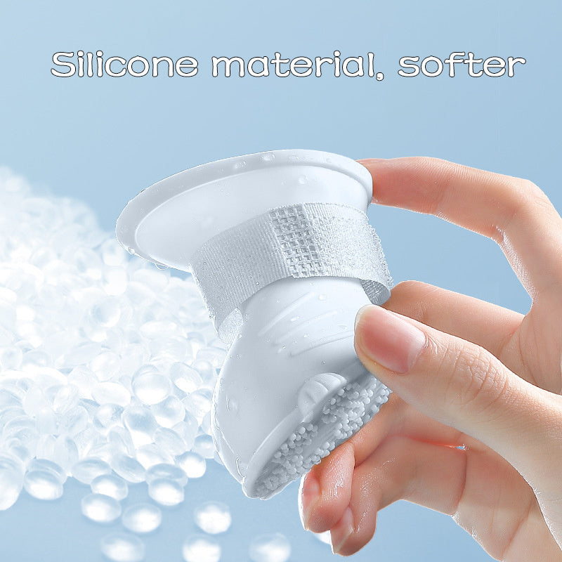 Dog Rain Boots 4Pcs Pet Dog Puppy Warm Waterproof Silicone Non-Slip Rain Boots Footwear Shoes Dog Cat Pet Toy Dog Rain Boots Dog Rain Shoes, Cat Rain Boots, Waterproof Foot Cover, Soft Bottom Shoes