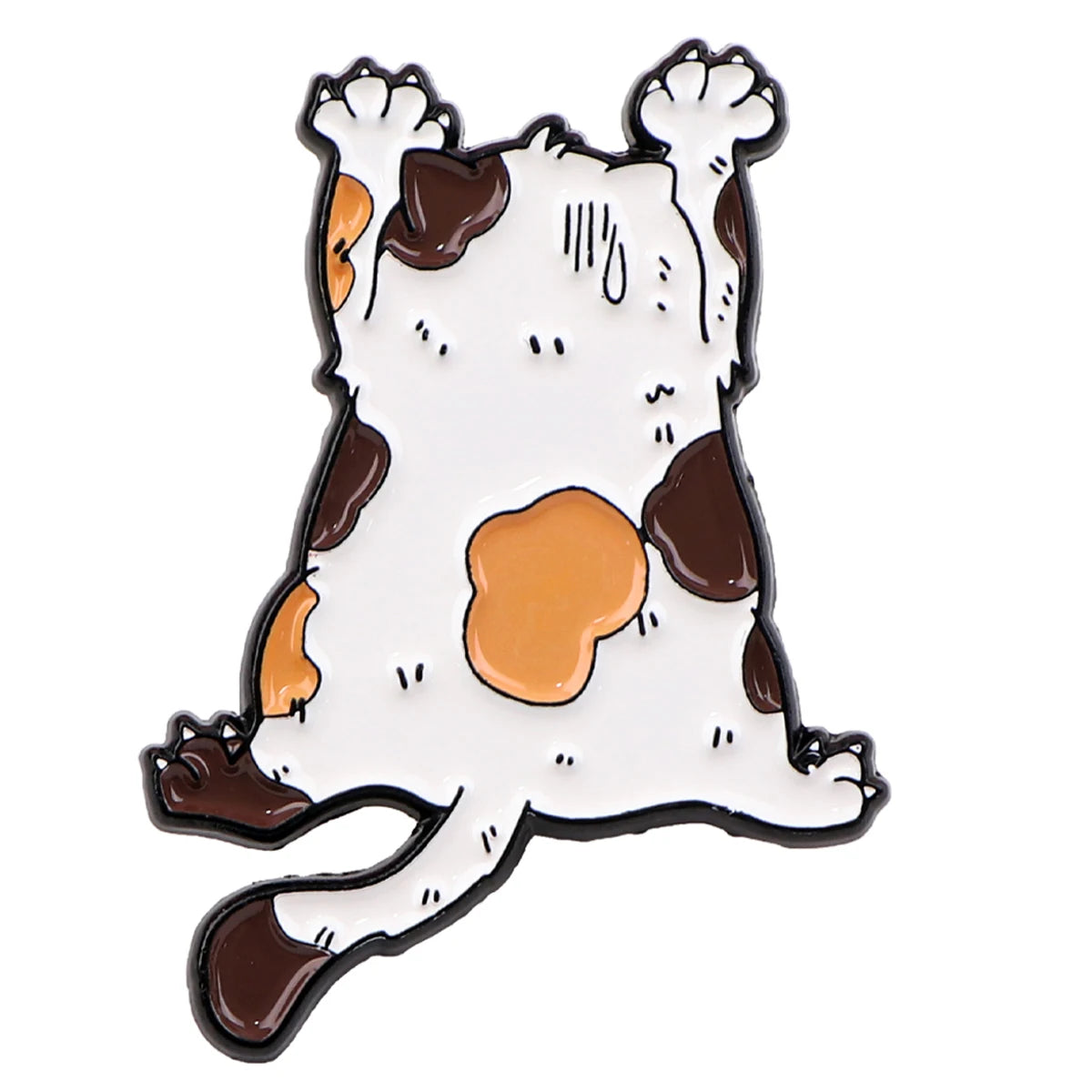 Cute Cat Enamel Pin Kawaii Animal Brooch Pines Lapel Pins Badge on Backpack Clothing Accessories Fashion Jewelry Christmas Gifts
