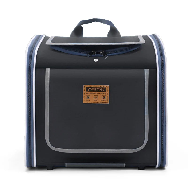 Outdoor Pet Travel Bag – Cat & Dog Carrier for Bike Rides