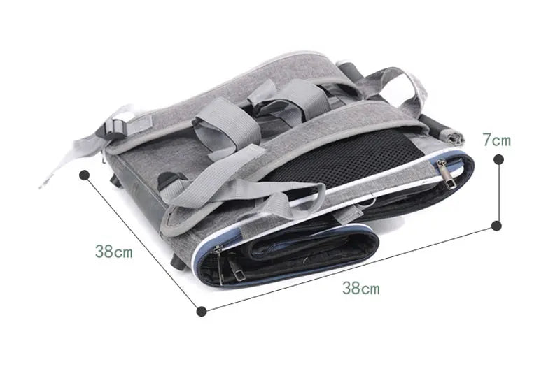 Outdoor Pet Travel Bag – Cat & Dog Carrier for Bike Rides