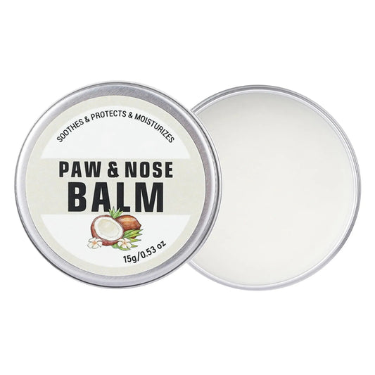 Natural Paw Balm for Dogs & Cats – Moisturizing Nose & Paw Protector