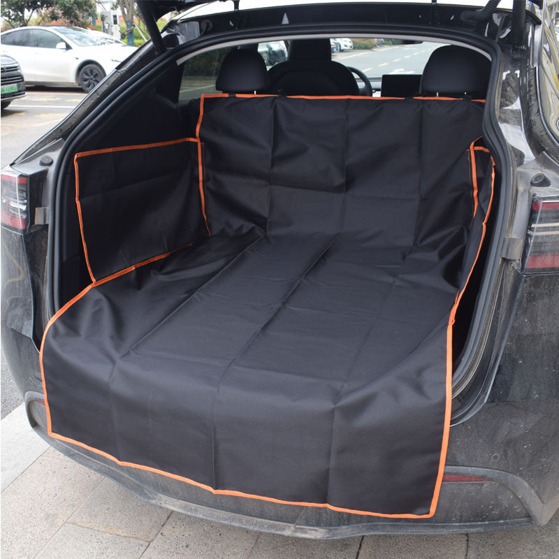 Waterproof Dog Car Mat – Rear Seat & Trunk Cover
