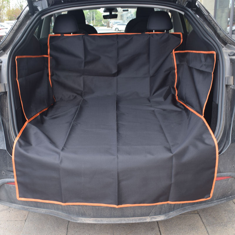 Waterproof Dog Car Mat – Rear Seat & Trunk Cover
