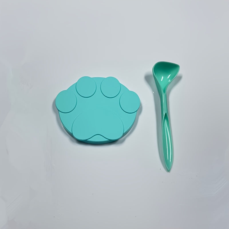 Silicone Pet Food Can Lid with Adorable Cat Paw Design - Reusable, Airtight Seal for Freshness - Ideal for Cat & Dog Food Storage, Silicone Food Storage