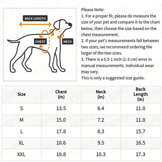 Pumpkin Dog Costume
