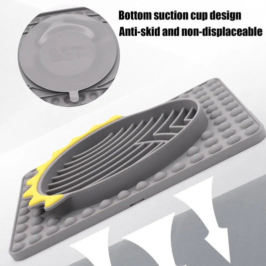 Slow Feeder  For Pets Slow Eating Smooth Texture Lick Pad For Pet Dog Puppy Cat Kitten