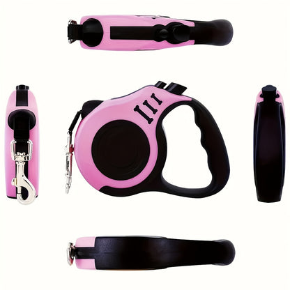Double Switch Pet Retractable Leash