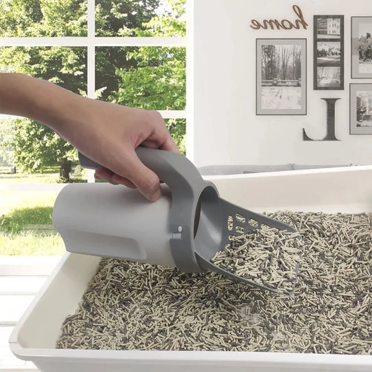 Litter Shovel Scoop – Self-Cleaning Cat Litter Box Accessory | Pet Waste Picker