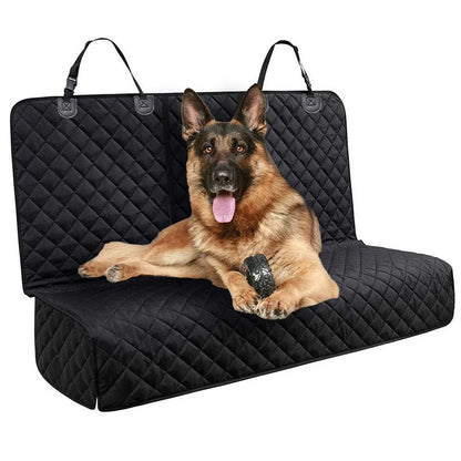 Dog Car Seat Cover for Cars Trucks SUVs  and Other Universal Pet Rear Seat Covers Specifically for Pets