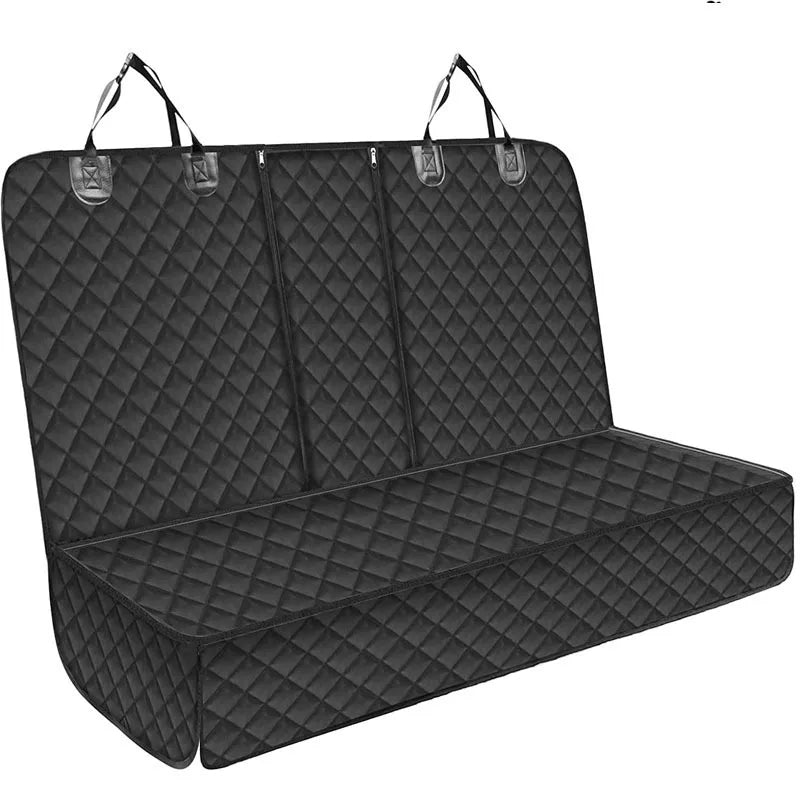 Dog Car Seat Cover for Cars Trucks SUVs  and Other Universal Pet Rear Seat Covers Specifically for Pets