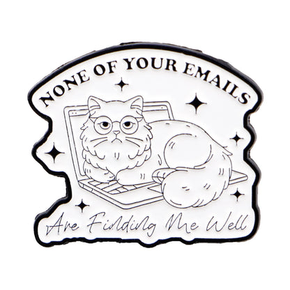 Funny Raccoon Quotes Enamel Pins Cartoon Animals Brooches Lapel Pin Badge on Backpack Clothing Accessories Fashion Jewelry Gifts