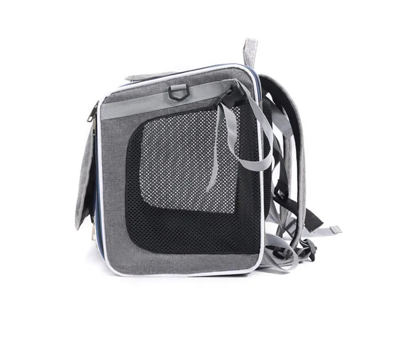 Outdoor Pet Travel Bag – Cat & Dog Carrier for Bike Rides