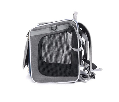 Outdoor Pet Travel Bag – Cat & Dog Carrier for Bike Rides