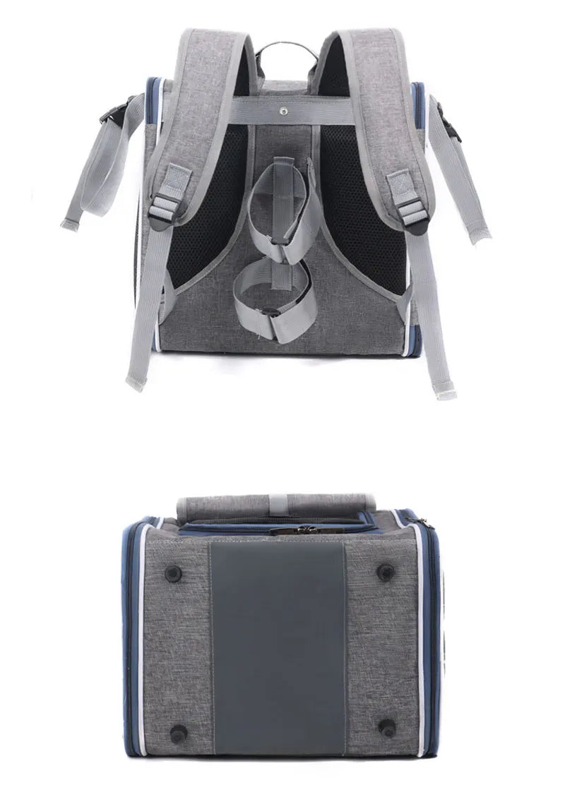 Outdoor Pet Travel Bag – Cat & Dog Carrier for Bike Rides