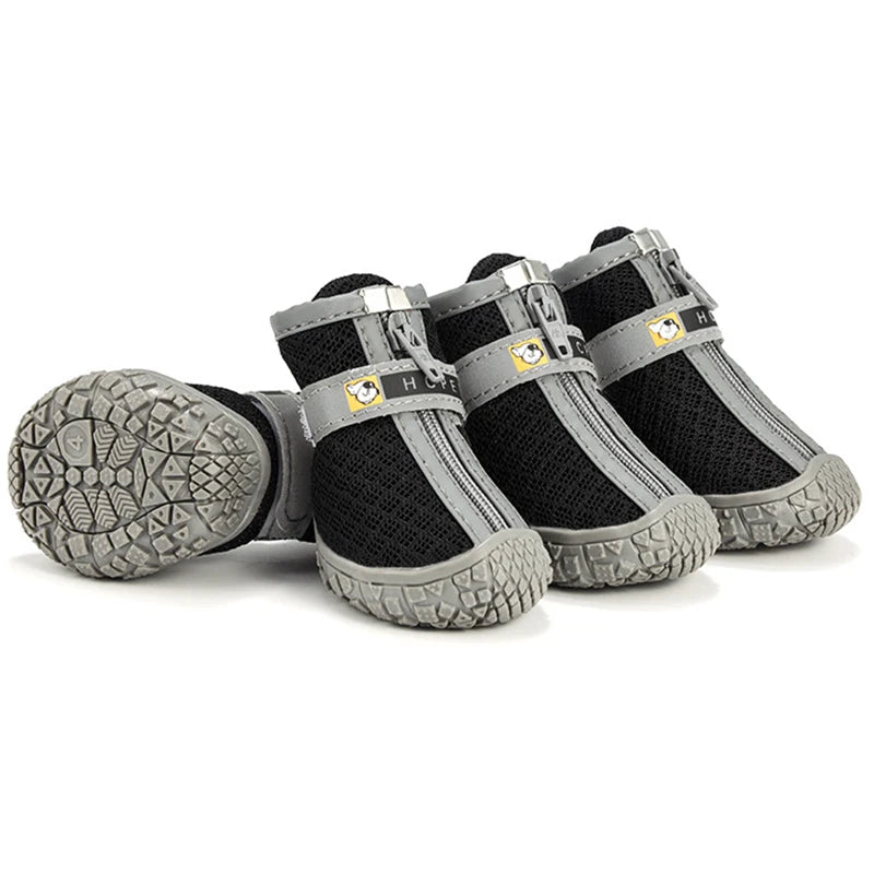 Dog Shoes Non-Slip Soles Thick Plush Protection Paw Pet Shoes