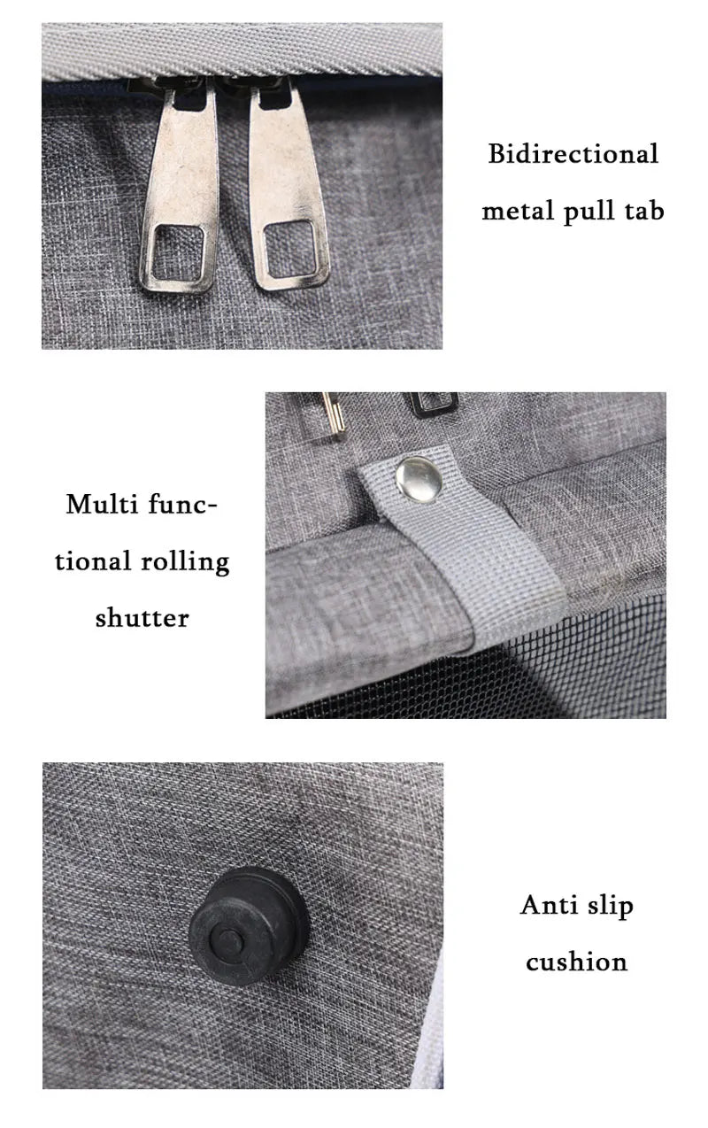 Outdoor Pet Travel Bag – Cat & Dog Carrier for Bike Rides