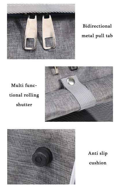 Outdoor Pet Travel Bag – Cat & Dog Carrier for Bike Rides