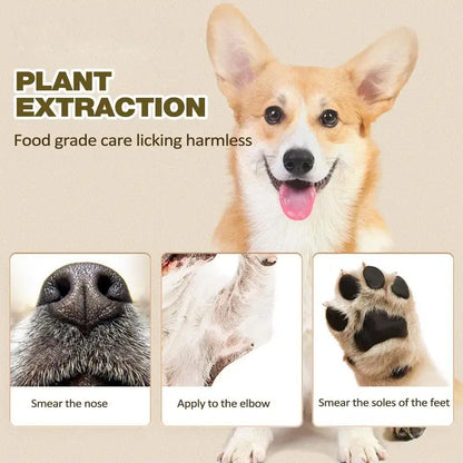 All-Natural Pet Paw Balm – Protects & Heals Dry, Cracked Paws