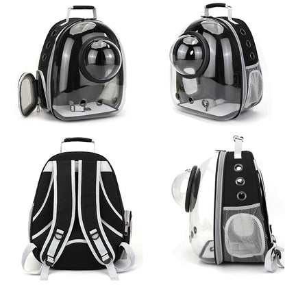 Breathable Space Backpack | Portable Pet Carrier for Cats & Puppies