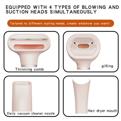 Pet Hair Dryer Blowing Comb – Strong Wind Grooming Brush with Cool Air for Dogs & Cats