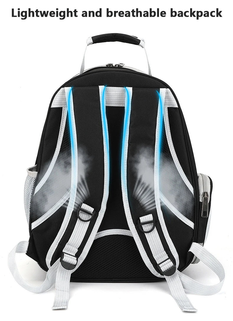 Breathable Space Backpack | Portable Pet Carrier for Cats & Puppies