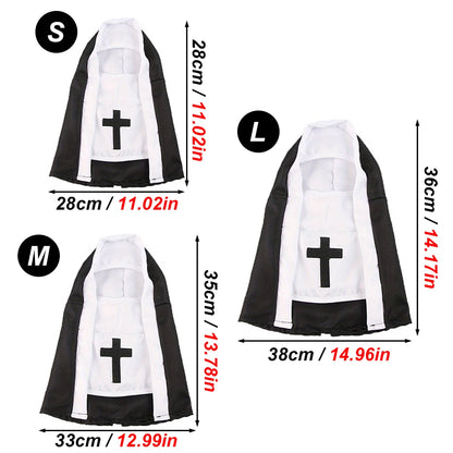 Hallow Nun Costume for Small Cats & Dogs