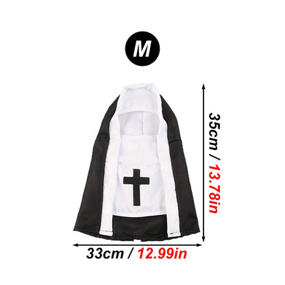 Hallow Nun Costume for Small Cats & Dogs
