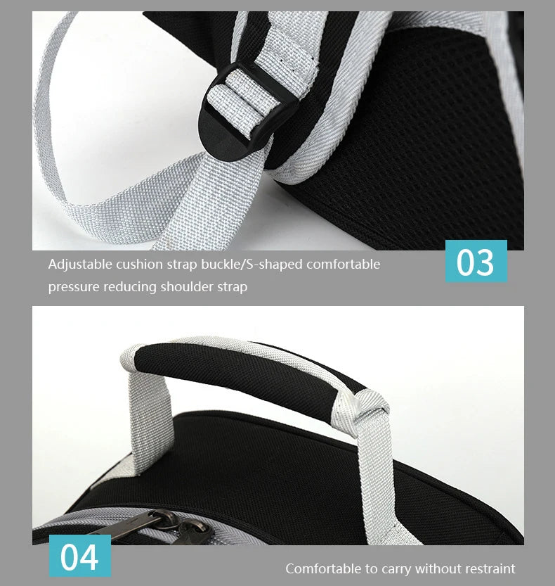 Breathable Space Backpack | Portable Pet Carrier for Cats & Puppies