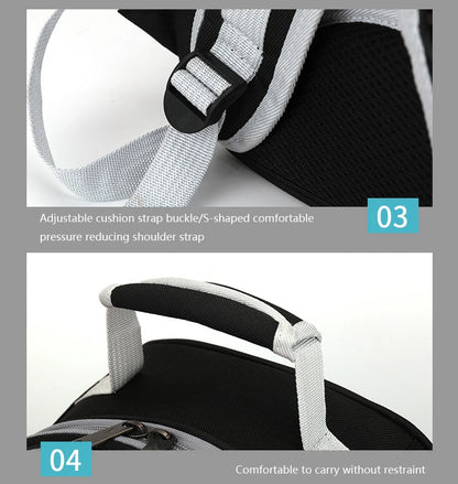 Breathable Space Backpack | Portable Pet Carrier for Cats & Puppies