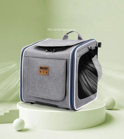 Outdoor Pet Travel Bag – Cat & Dog Carrier for Bike Rides