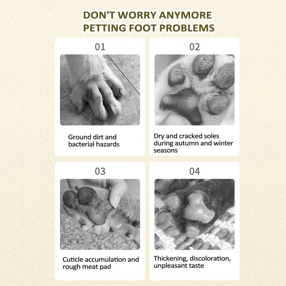 All-Natural Pet Paw Balm – Protects & Heals Dry, Cracked Paws