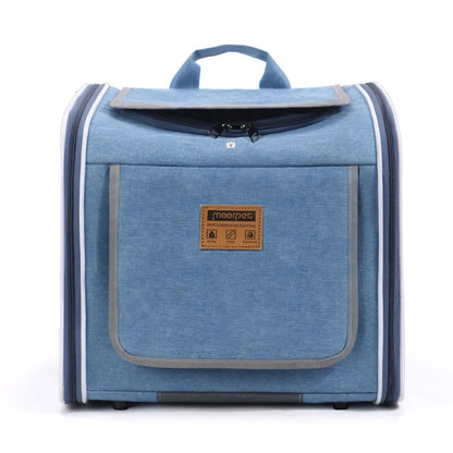 Outdoor Pet Travel Bag – Cat & Dog Carrier for Bike Rides