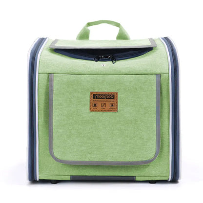 Outdoor Pet Travel Bag – Cat & Dog Carrier for Bike Rides