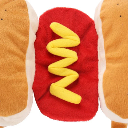 Funny Halloween Dog Costumes Hot Dog Shaped Dachshund Sausage