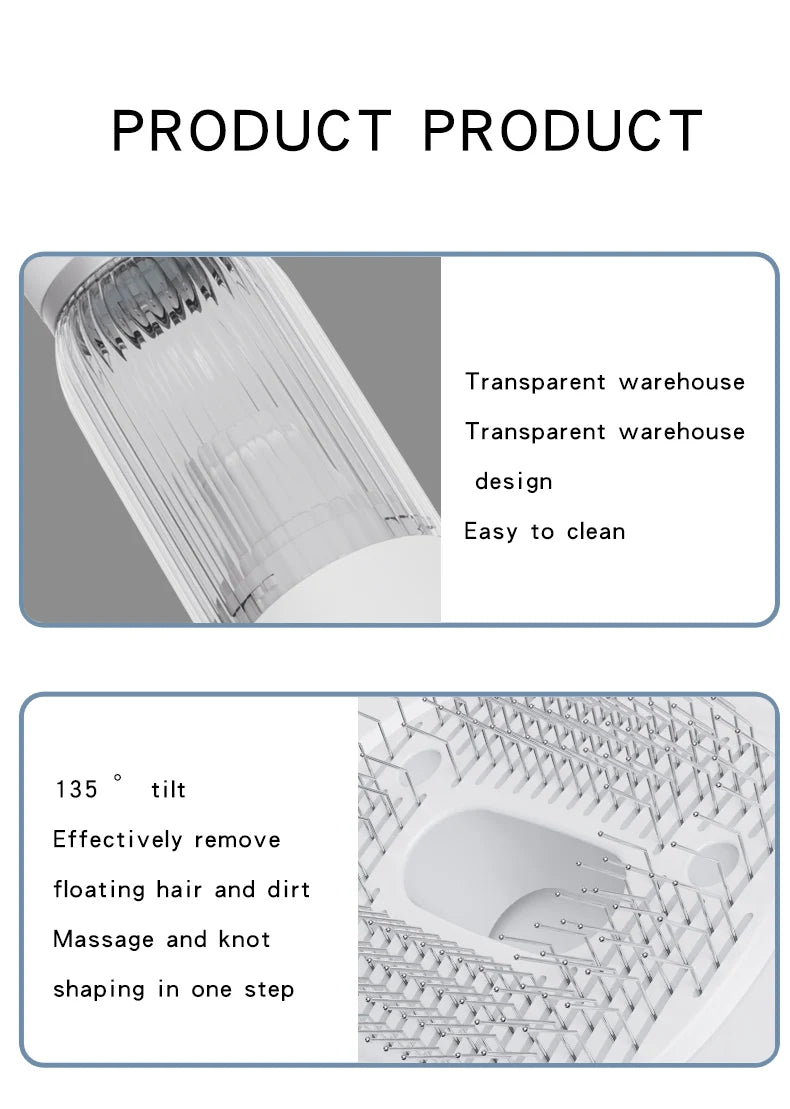 Pet Hair Dryer Blowing Comb – Strong Wind Grooming Brush with Cool Air for Dogs & Cats
