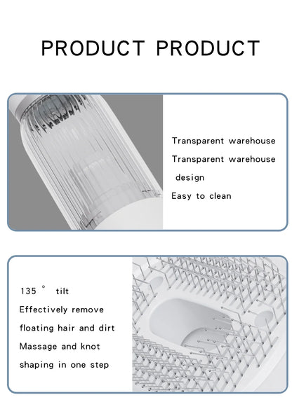 Pet Hair Dryer Blowing Comb – Strong Wind Grooming Brush with Cool Air for Dogs & Cats