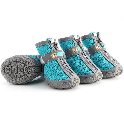 Dog Shoes Non-Slip Soles Thick Plush Protection Paw Pet Shoes