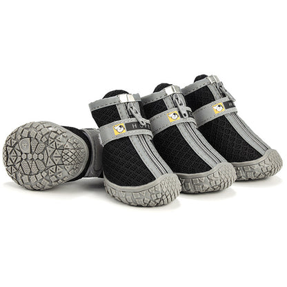 Dog Shoes Non-Slip Soles Thick Plush Protection Paw Pet Shoes
