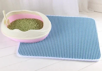 Cat Litter Mat With Double Layer Waterproof