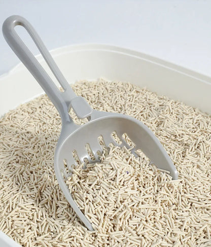 Plastic Cat Litter Scoop with Holder | Easy Clean Tool