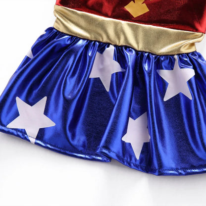 Pet Dog Dress Halloween Super Claw Skirt