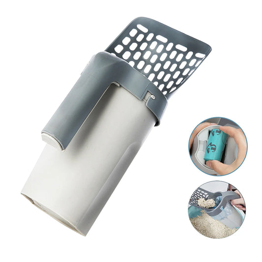 Litter Shovel Scoop – Self-Cleaning Cat Litter Box Accessory | Pet Waste Picker