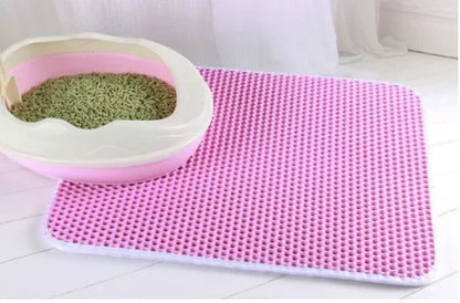 Cat Litter Mat With Double Layer Waterproof